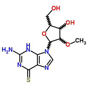 2--9-(2-O-׻-.beta.-D-߻ˁ)-9H--6 (1H)-ͪYʽ_13039-47-9Yʽ