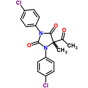 5--1,3-p(4-ȱ)-5-׻--2,4-ͪYʽ_21631-63-0Yʽ