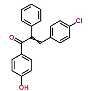 3-(4-ȱ)-1-(4-u)-2--2-ϩ-1-ͪY(ji)(gu)ʽ_24845-41-8Y(ji)(gu)ʽ
