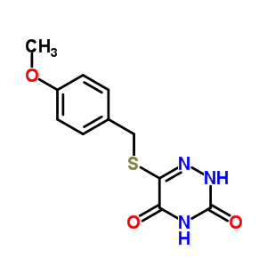 6-[(4-)׻]-2H-1,2,4--3,5-ͪY(ji)(gu)ʽ_32331-09-2Y(ji)(gu)ʽ