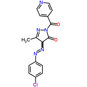 4-(4-ȱ)sϩ-5-׻-2-(-4-ʻ)-4H--3-ͪY(ji)(gu)ʽ_53306-90-4Y(ji)(gu)ʽ