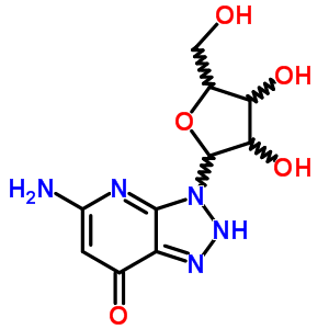 5--3,4--3-b-D-߻ˁ-7H-1,2,3-[4,5-b]-7-ͪY(ji)(gu)ʽ_62805-42-9Y(ji)(gu)ʽ