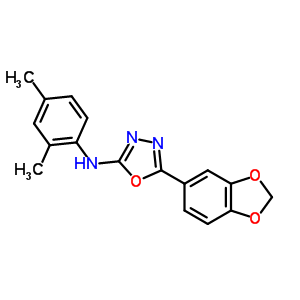 5-(1,3-sh(hun)ϩl-5-)-n-(2,4-׻)-1,3,4-f-2-Yʽ_67829-24-7Yʽ
