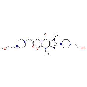 8-[4-(2-uһ)-1-]-1-[2-u-3-[4-(2-uһ)-1-]]-3,7-׻--2,6-ͪYʽ_69408-12-4Yʽ