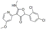 2-(2,4-ȱ)-4-(4--2-)-5-(׻)-3(2H)-߻ͪY(ji)(gu)ʽ_187592-16-1Y(ji)(gu)ʽ