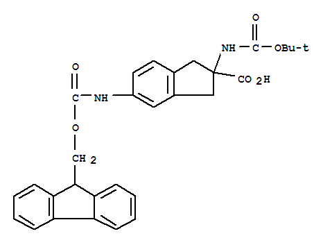 2-(N-boc-)-5-(n-Fmoc-)-2-Y(ji)(gu)ʽ_214262-84-7Y(ji)(gu)ʽ