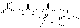 SNS314Y(ji)(gu)ʽ_1146618-41-8Y(ji)(gu)ʽ
