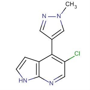 5--4-(1-׻-1H--4-)-1H-[2,3-b]ऽY(ji)(gu)ʽ_916172-70-8Y(ji)(gu)ʽ