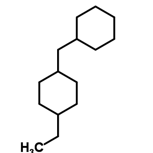 1α-(環(huán)己基甲基 )-4α-乙基環(huán)己烷結構式_54934-95-1結構式 1α-(環(huán)己基甲基 )-4α-乙基環(huán)己烷結構式_54934-95-1結構式