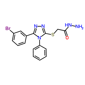 2-{[5-(3-屽)-4--4H-1,2,4--3-]}½Y(ji)(gu)ʽ_5853-18-9Y(ji)(gu)ʽ
