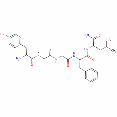 Tyr-Gly-Gly-Phe-Leu-Nh2Y(ji)(gu)ʽ_60117-24-0Y(ji)(gu)ʽ