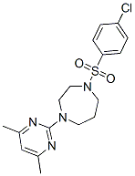 (9ci)-1-[(4-ȱ)]-4-(4,6-׻-2-)-1H-1,4-s׿Y(ji)(gu)ʽ_606118-06-3Y(ji)(gu)ʽ