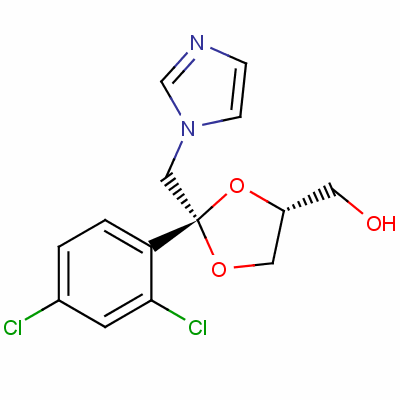 [(R)-2-(2,4--)-2--1-׻-[1,3]s-4-]-״Y(ji)(gu)ʽ_61397-58-8Y(ji)(gu)ʽ