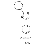 4-{3-[4-(׻)]-1,2,4-f-5-}ऽY(ji)(gu)ʽ_849925-03-7Y(ji)(gu)ʽ