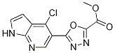 5-(4--1H-[2,3-B]-5-)-1,3,4-f-2-Y(ji)(gu)ʽ_944123-60-8Y(ji)(gu)ʽ