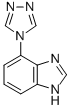 (9ci)-4-(4h-1,2,4--4-)-1H-Y(ji)(gu)ʽ_98711-53-6Y(ji)(gu)ʽ
