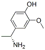 (R)-4-(1-氨基乙基)-2-甲氧基苯酚結(jié)構(gòu)式_134855-95-1結(jié)構(gòu)式 (R)-4-(1-氨基乙基)-2-甲氧基苯酚結(jié)構(gòu)式_134855-95-1結(jié)構(gòu)式
