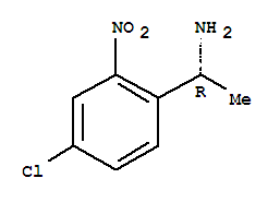 (aR)-4-c氯-a-甲基-2-硝基苯甲胺結(jié)構(gòu)式_898222-44-1結(jié)構(gòu)式 (aR)-4-c氯-a-甲基-2-硝基苯甲胺結(jié)構(gòu)式_898222-44-1結(jié)構(gòu)式