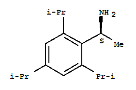 (aS)-a-甲基-2,4,6-tris(1-甲基乙基)-苯甲胺結構式_926622-53-9結構式 (aS)-a-甲基-2,4,6-tris(1-甲基乙基)-苯甲胺結構式_926622-53-9結構式